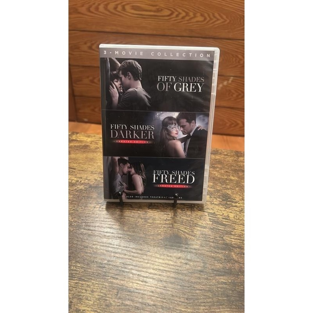 Fifty Shades 3-Movie Collection DVD Grey Darker Freed Unrated Trilogy Set